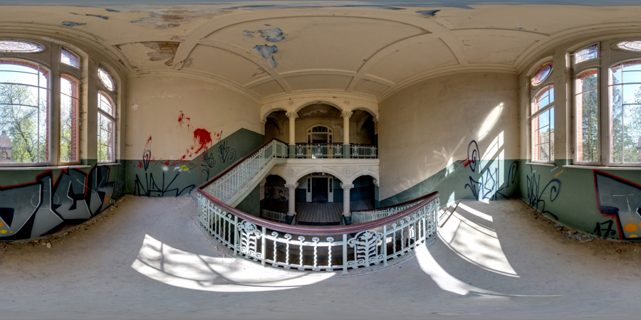 Treppenhaus OG Panorama